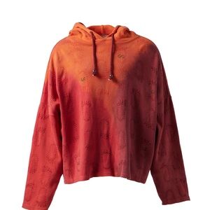 Glass Cypress Block Dyed Hoodie